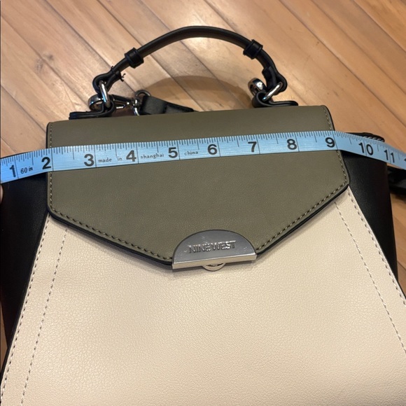 Nine West Modern Black and Cream Crossbody Bag - Picture 10 of 11